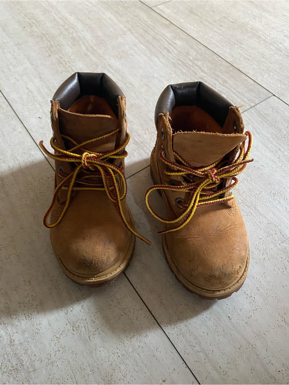 Timberland Kids Tan Work Boots